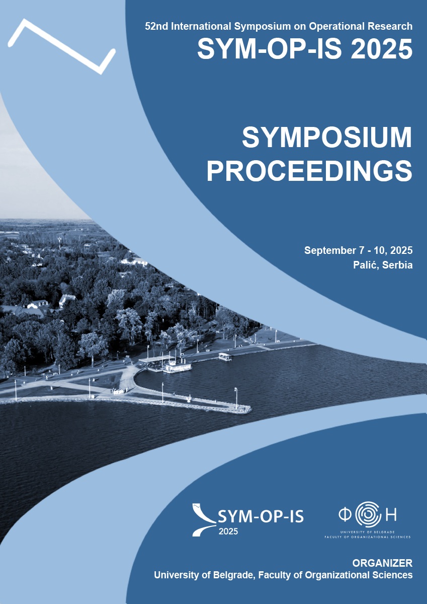 Zbornik radova na engleskom jeziku - SYM-OP-IS 2025